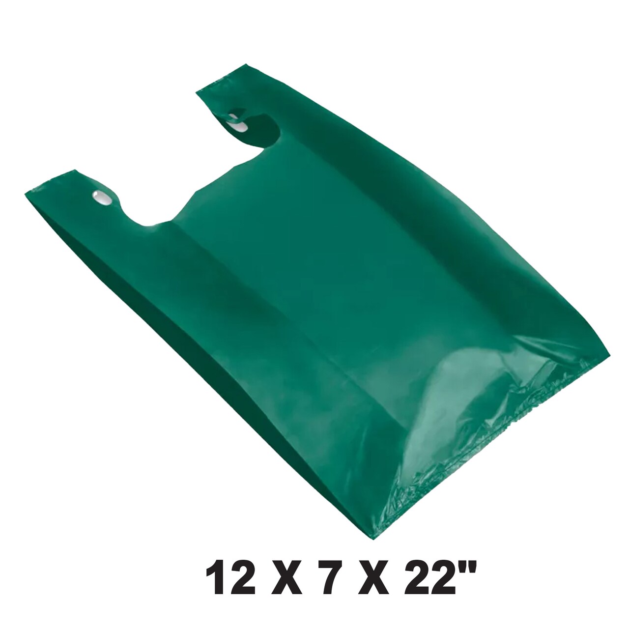 Oversized T-Shirt Bags 12 x 7 x 22 Inches - Perfect for Bulk Retail